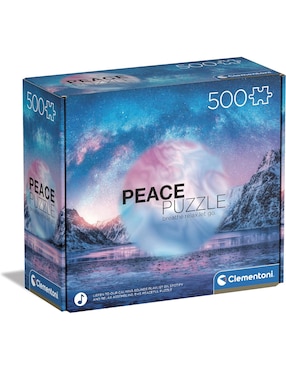 Rompecabezas Aurora Boreal Clementoni 500 piezas