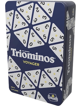 Triominos Tour Edition Caja Metalica Goliath