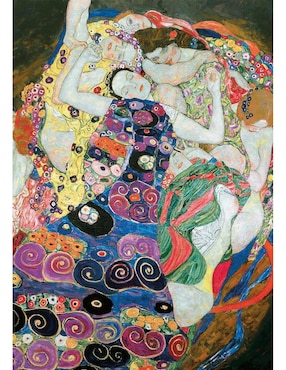 Rompecabezas Gustav Klimt, El Beso y la Virgen Educa 1000 piezas