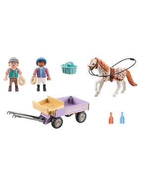 Playmobil Carruaje Con Poni 71496