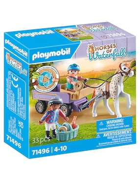 Playmobil Carruaje con poni 71496 Horses of Waterfall