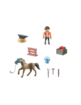 Playmobil Herrador Ben y Aquiles 71357 Horses of Waterfall