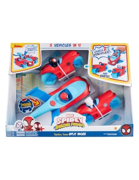 Vehículo transformable Jazwares Spidey