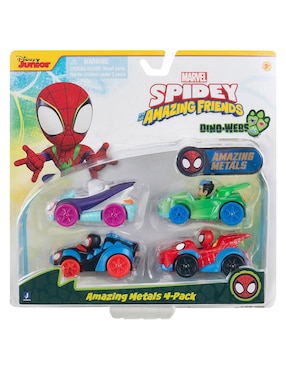 Set figuras acción Marvel Spidey and his Amazing Friends collectors Jazwares