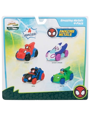 Set figuras acción Marvel Spidey and his Amazing Friends collectors Jazwares