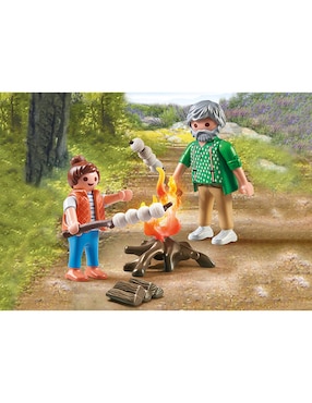 Playmobil Hoguera con malvaviscos 71513 My Life