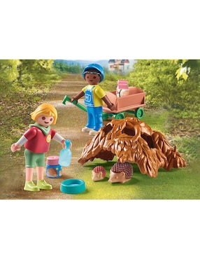 Playmobil Cuidados de la Familia de Erizos 71512 My Life