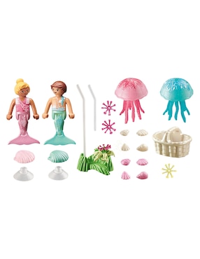 Playmobil Sirenas Infantiles Con Medusas 71504