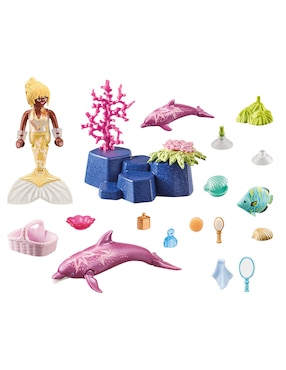 Playmobil Sirena Con Delfines 71501