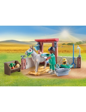 Playmobil Country Veterinaria de granja 71471