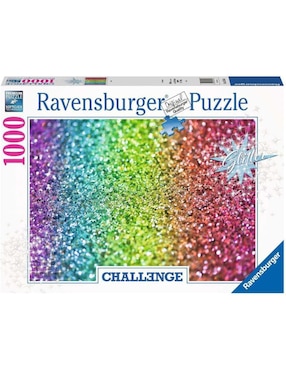 Rompecabezas Challenge: Brillantina Ravensburger 1000 Piezas