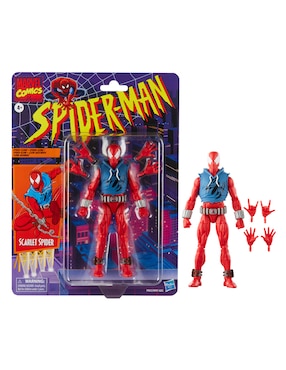 Set figuras acción Marvel: Legends Series Spider-Man Marvel articuladas