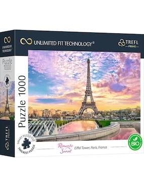 Rompecabezas Torre Eiffel, París Trefl 1000 piezas