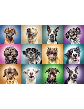 Rompecabezas Perros y más perros Trefl 1000 piezas