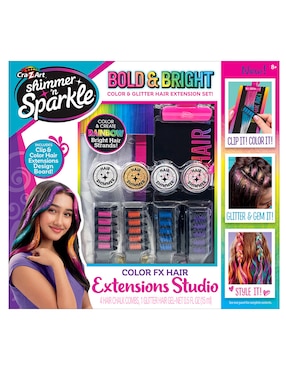 Extensiones de cabello y color Ruz