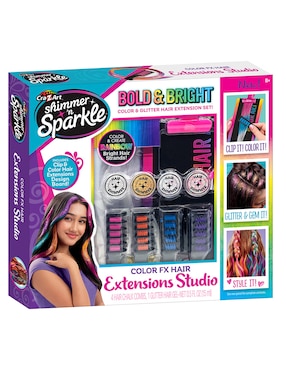 Extensiones de cabello y color Ruz