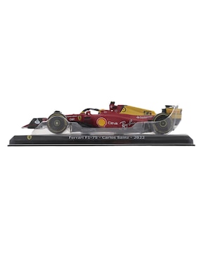 Vehículo a escala Bburago carlos saiinz 2022 Formula Racing Ferrari