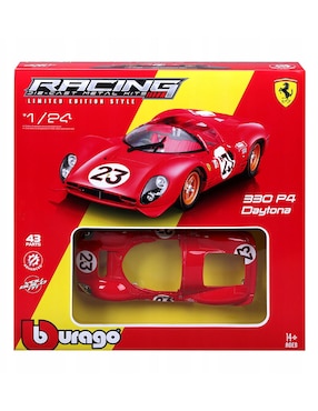 Vehículo a escala Bburago racing die-cast metal kits Ferrari 330 P4 (1967)
