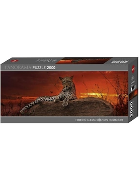 Rompecabezas Leopardo Heye 2000 Piezas