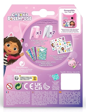 Kit de recarga para cámara instantánea Canal Toys de Gabby's Dollhouse