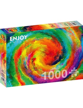 Rompecabezas Remolino Colores Enjoy Puzzle 1000 Piezas