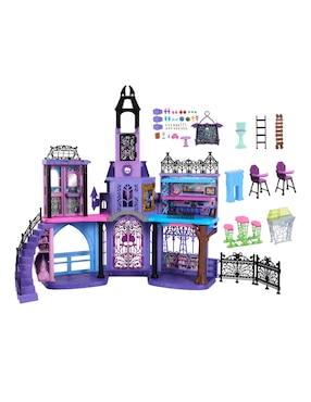 Casa Para Muñecas Monster High Escuela Del Terror