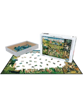 Rompecabezas El Jardín de Las Delicias Eurographics 1000 piezas