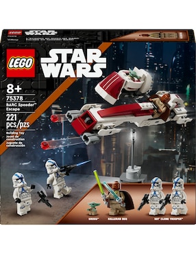 Lego Star Wars Star Wars Escape en Speeder BARC 75378