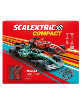 Set Pista Y Automóviles Scalextric Formula Race To Win