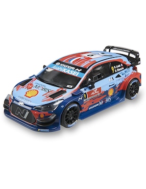 Vehículo A Escala Scalextric Hyundai I-20 WRC-Loeb Türkiye