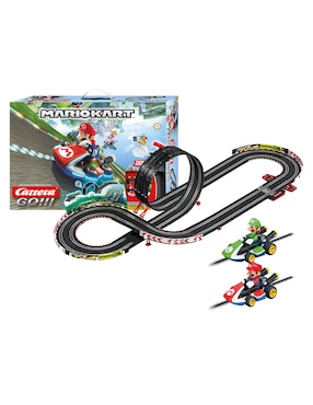 Set Pista Y Automóviles Carrera Go!!! Mario Kart