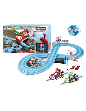 Set Pista Y Automóviles Carrera Mario Kart