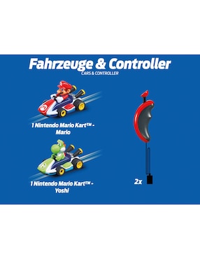 Set pista y automóviles Carrera Mario Kart