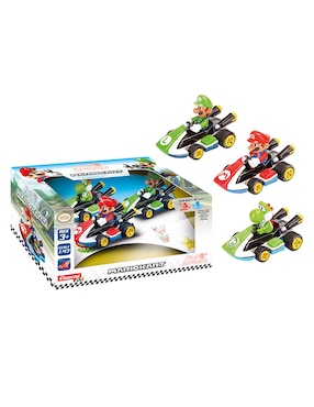 Set De Vehículo A Escala Carrera Mario Kart