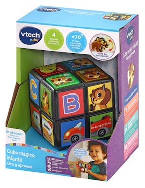 Cubo Mágico Infantil Vtech juego didáctico infantil unisex