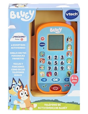 Teléfono De Actividades Bluey Vtech juego didáctico infantil unisex