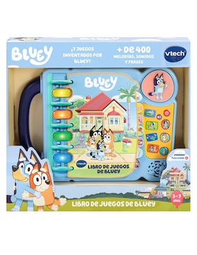 Libro De Juegos De Bluey Vtech juego didáctico infantil unisex