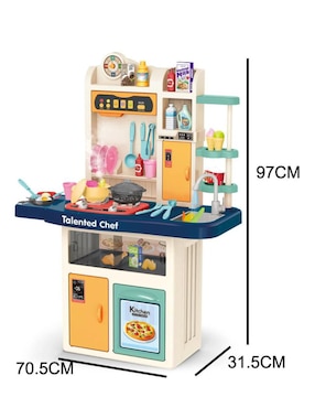 Cocina de juguete Pingüe con luz y sonido