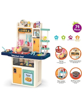 Cocina de juguete Pingüe con luz y sonido
