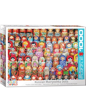 Rompecabezas Matryoshka Eurographics 1000 piezas