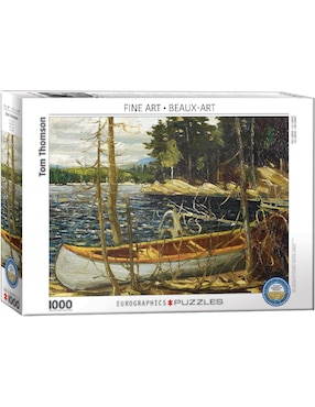 Rompecabezas Canoa, Tom Thomson Eurographics 1000 piezas