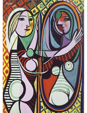 Rompecabezas Picasso: Mujer Frente Al Espejo Eurographics 1000 piezas