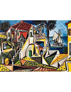 Rompecabezas Picasso: Paisaje Mediterráneo Eurographics 1000 piezas
