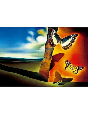 Rompecabezas Salvador Dali: Paisaje Con Mariposas Ricordi 1000 piezas