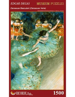 Rompecabezas Edgar Degas: Bailarina Verde Ricordi 1500 Piezas