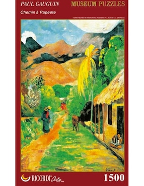 Rompecabezas Paul Gauguin: Camino A Las Montañas Ricordi 1500 Piezas