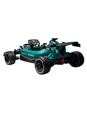 Automóvil montable Toy Town Aston Martin Racing Team Formula 1 AMR23 de batería