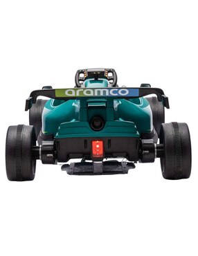 Automóvil montable Toy Town Aston Martin Racing Team Formula 1 AMR23 de batería
