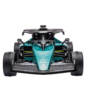 Automóvil montable Toy Town Aston Martin Racing Team Formula 1 AMR23 de batería