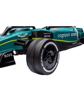 Automóvil montable Toy Town Aston Martin Racing Team Formula 1 AMR23 de batería